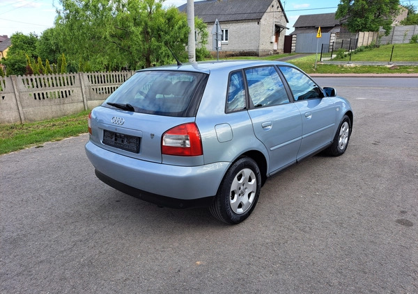 Audi A3 cena 8900 przebieg: 252829, rok produkcji 2001 z Rypin małe 137